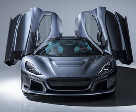 машины, авто, Rimac C Two, выдвижные двери, перед, car