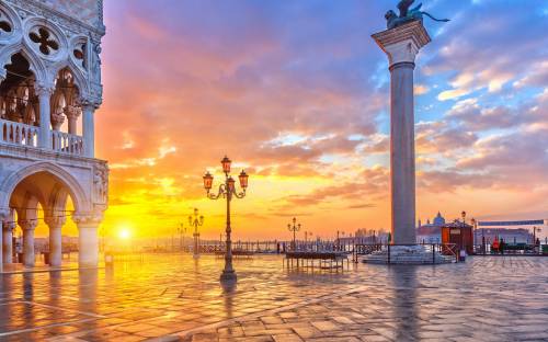 Venice, Italy, Венеция, Италия, Piazza San Marco, Canal Grande